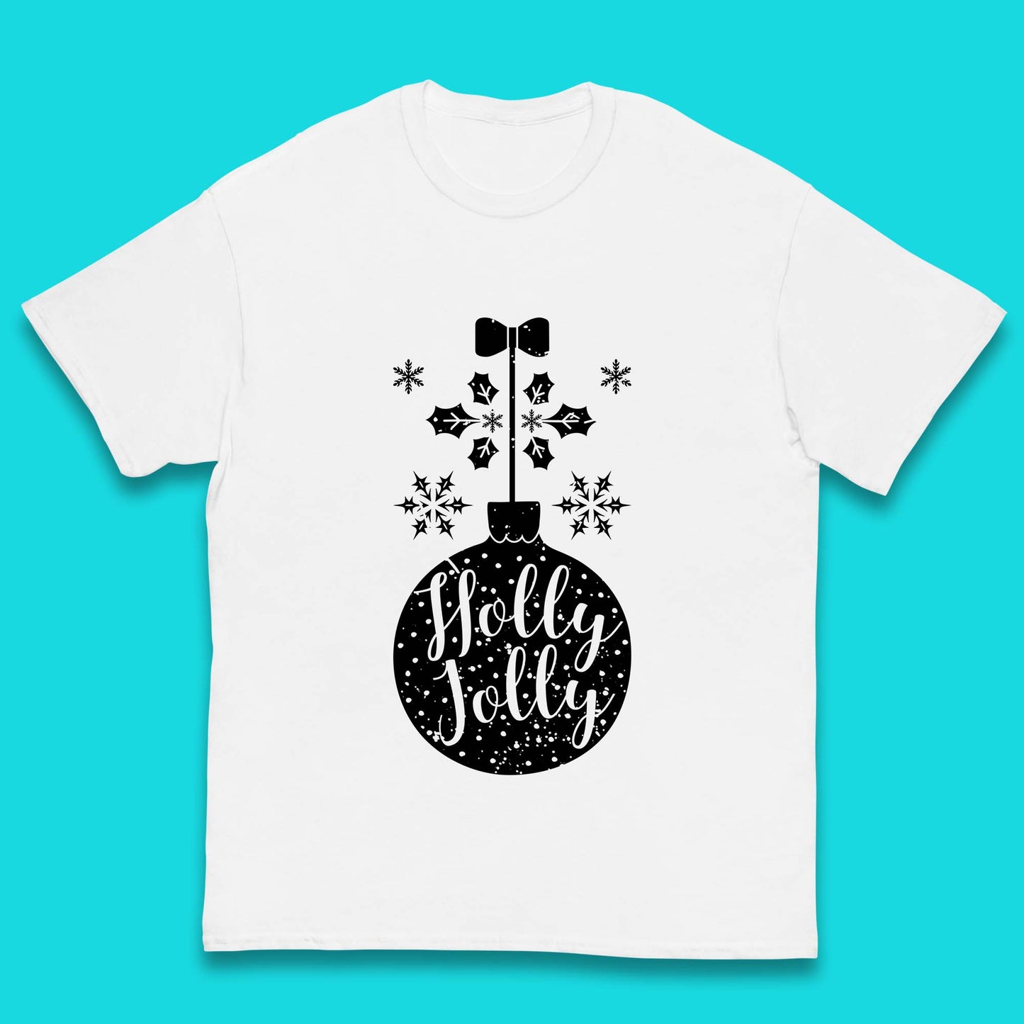 holly jolly christmas t shirt