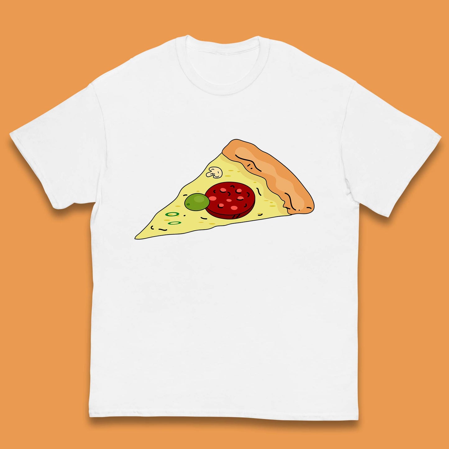 Italian Pizza Slice Pizzaologist Pizza Lover Pizza Holic Pizza Addict Kids T Shirt