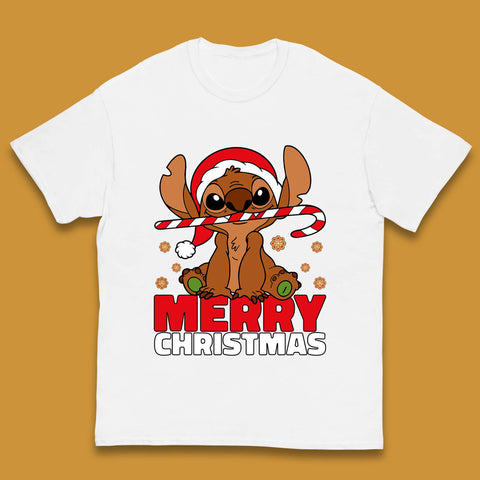 Gingerbread Stitch Christmas Kids T-Shirt