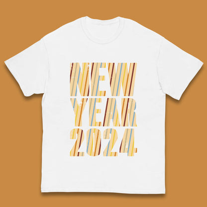 Retro Style New Year 2024 Kids T-Shirt