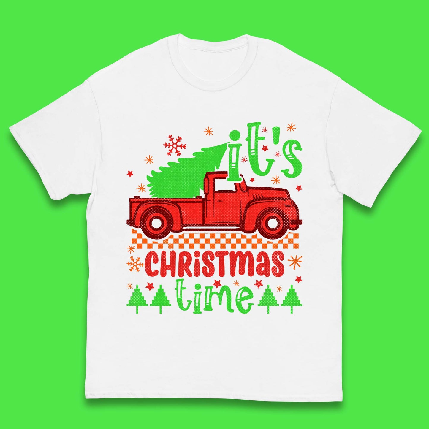 Christmas Truck Kids T-Shirt