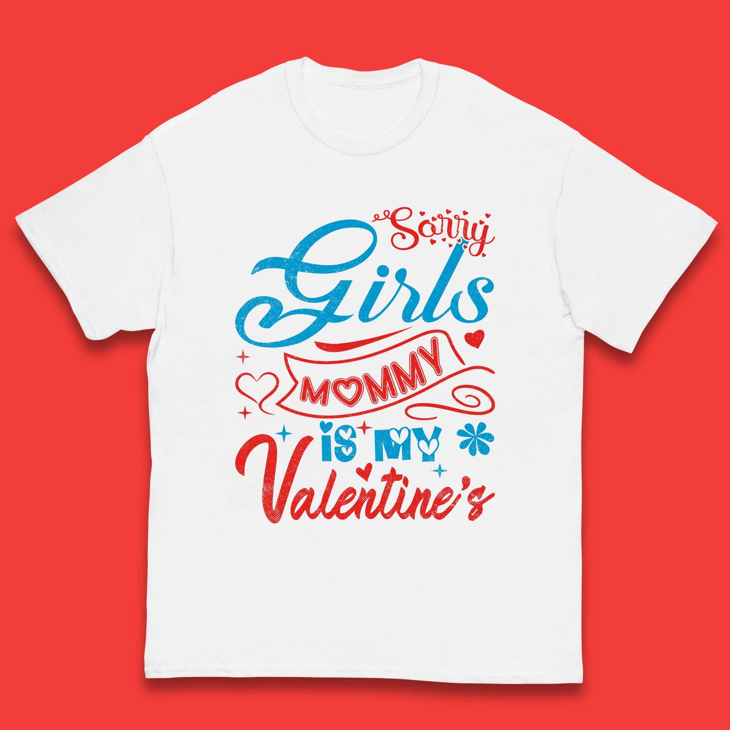 Mommy Is My Valentine Kids T-Shirt