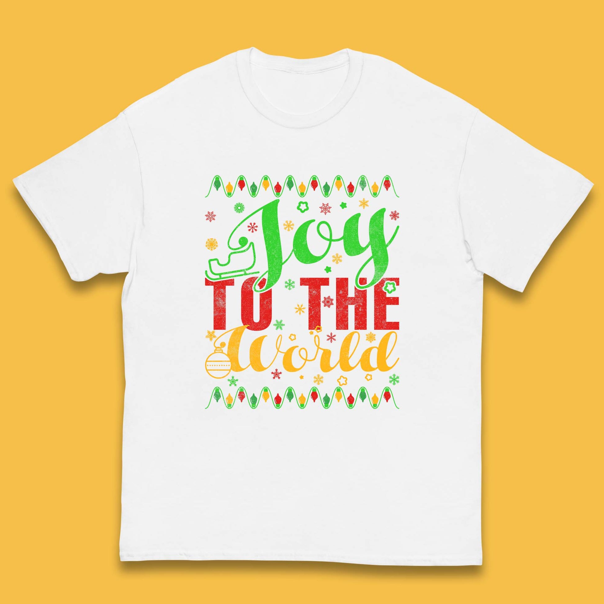 merry christmas joy to the world t shirt
