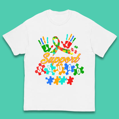 Autism Support Squad Kids T-Shirt