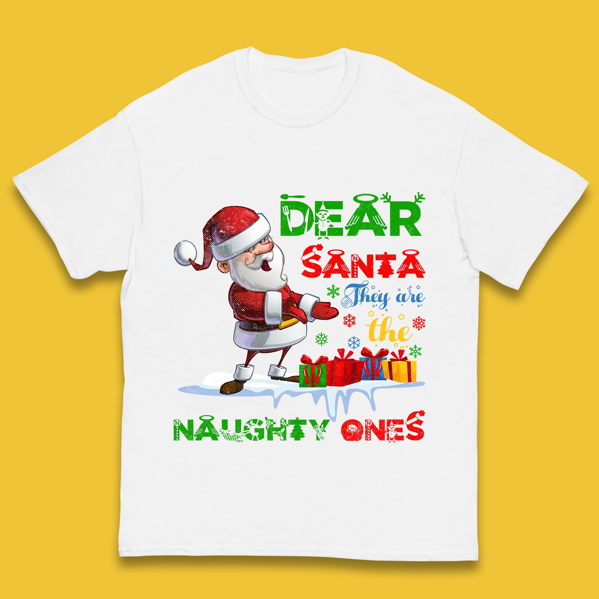 dear santa t shirt