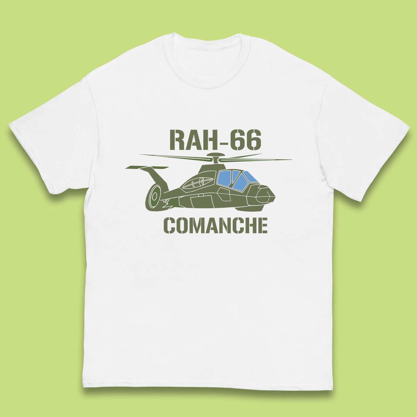 Boeing–Sikorsky RAH-66 Comanche US Army Gunship Attack Helicopter Kids T Shirt