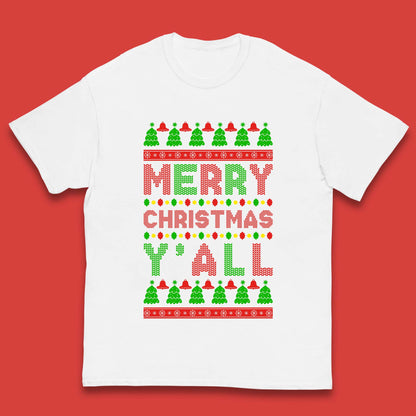 Merry Christmas Y'All Kids T-Shirt