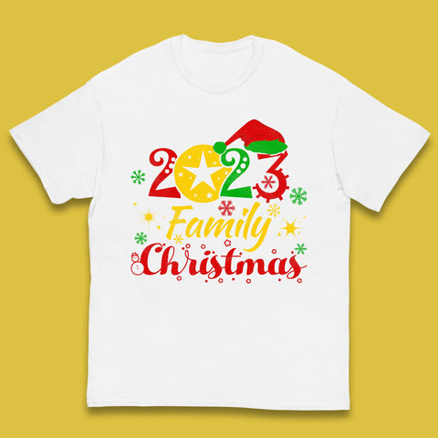 Family Christmas 2023 Christmas Matching Family Costume Xmas Kids T Shirt