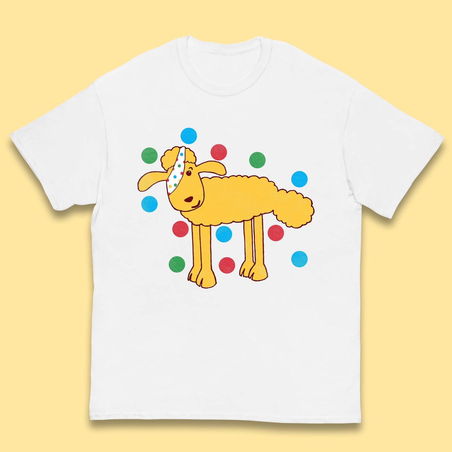 Spotty Pudsey Sheep Children In Need Dotty Spot Charity Raising Pudsey Sheep Kids T Shirt