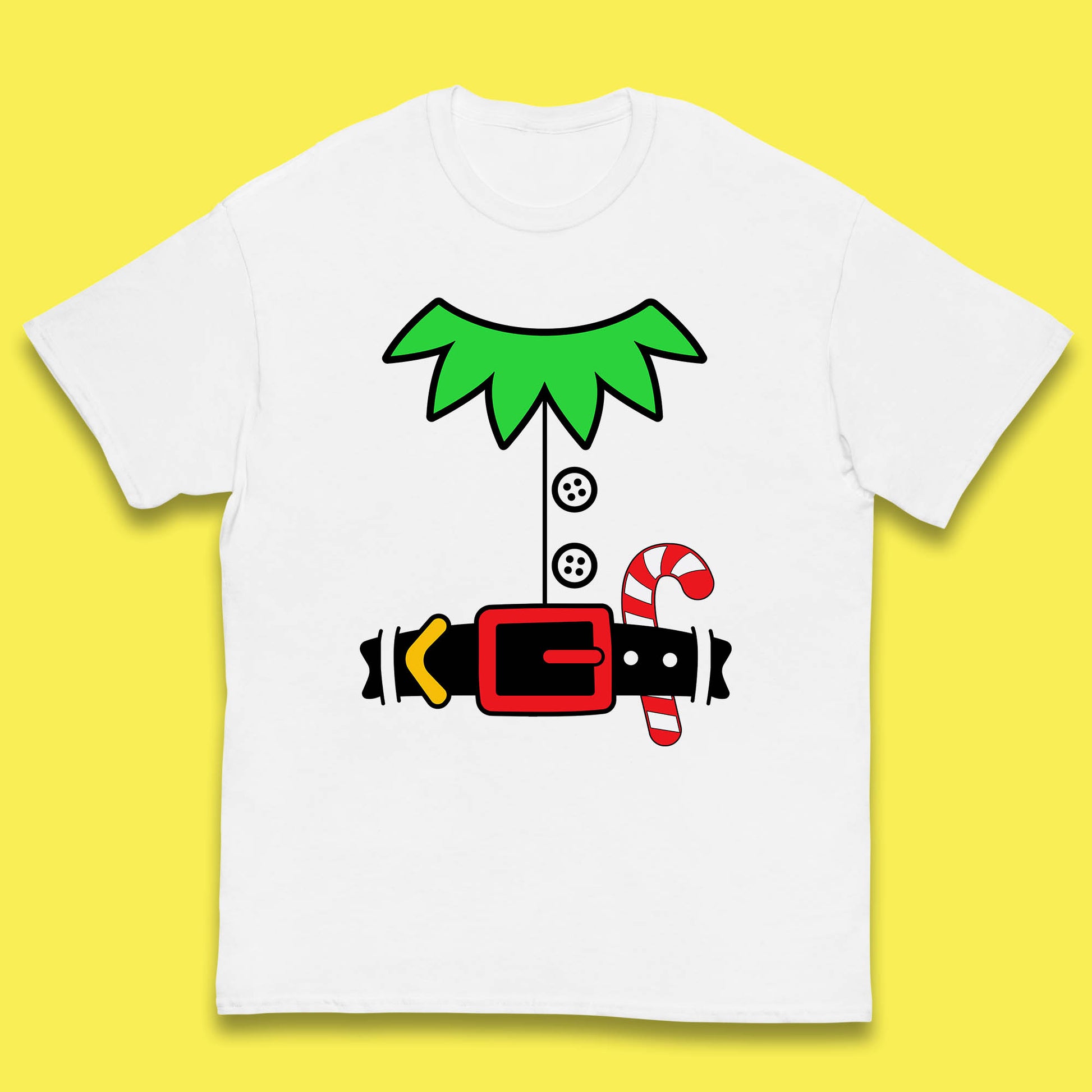 christmas elf costume t shirt