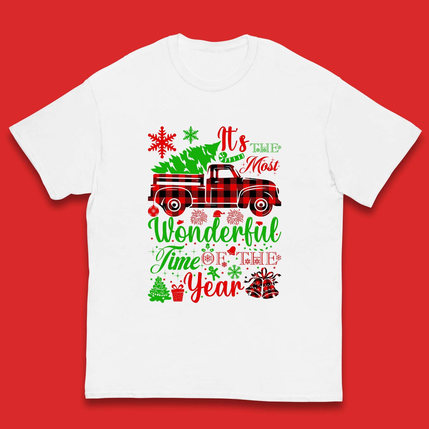 Wonderful Time Of The Year Christmas Kids T-Shirt