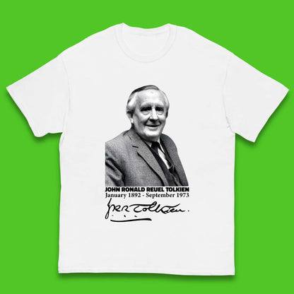 John Ronald Reuel Tolkien Signature Kids T-Shirt