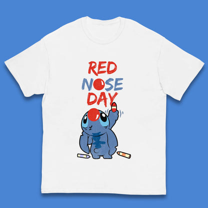 Red Nose Day Stitch Kids T-Shirt