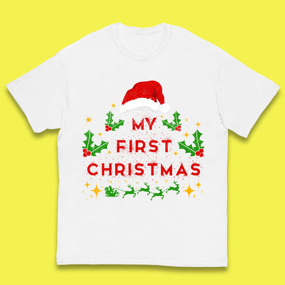 my first christmas winter tee