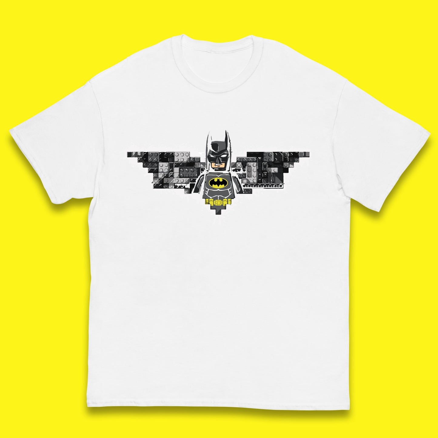 The Lego Batman Movie Superhero Building Bricks Block DC Comics Batman Master Builder Comic Book Character Kids T Shirt