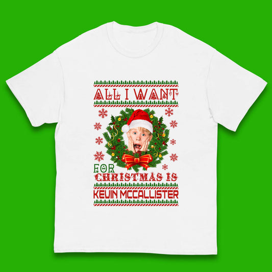 Kevin McCallister Christmas Kids T-Shirt