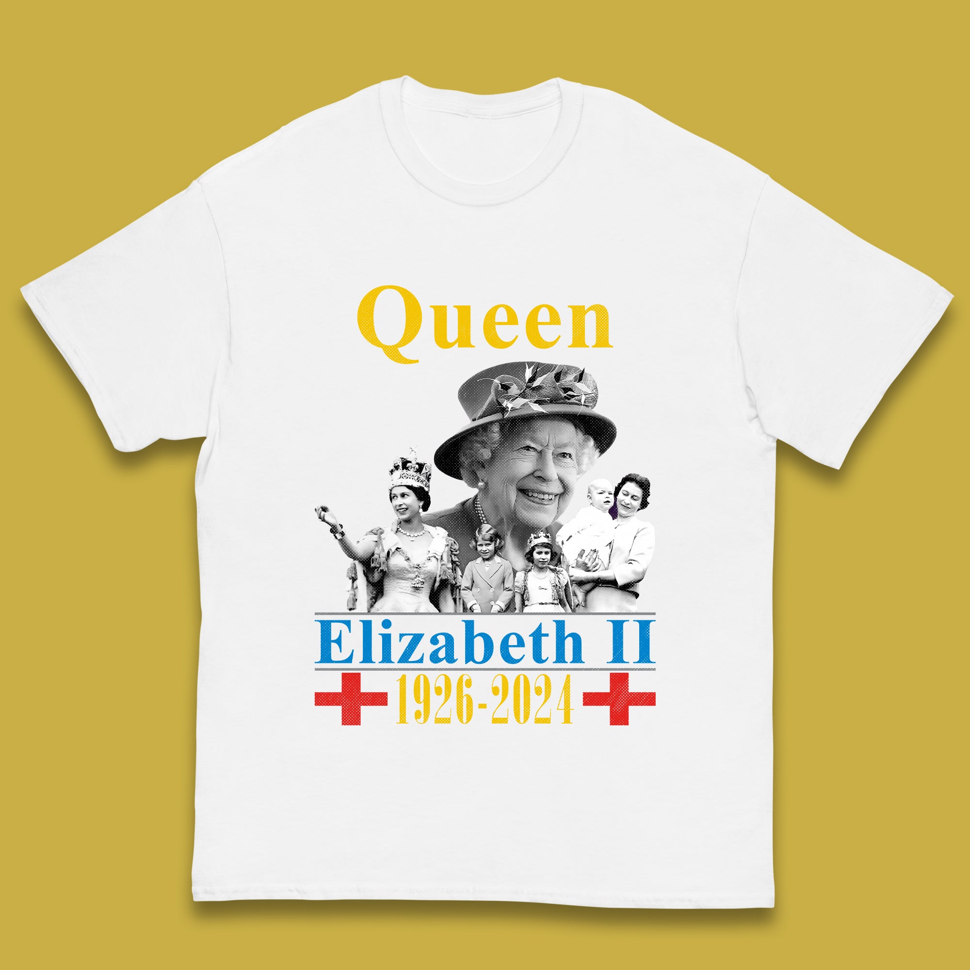 Queen Elizabeth II Kids T-Shirt
