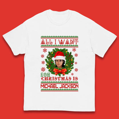Michael Jackson Christmas Kids T-Shirt