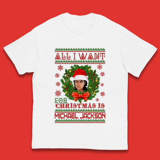 Michael Jackson Christmas Kids T-Shirt