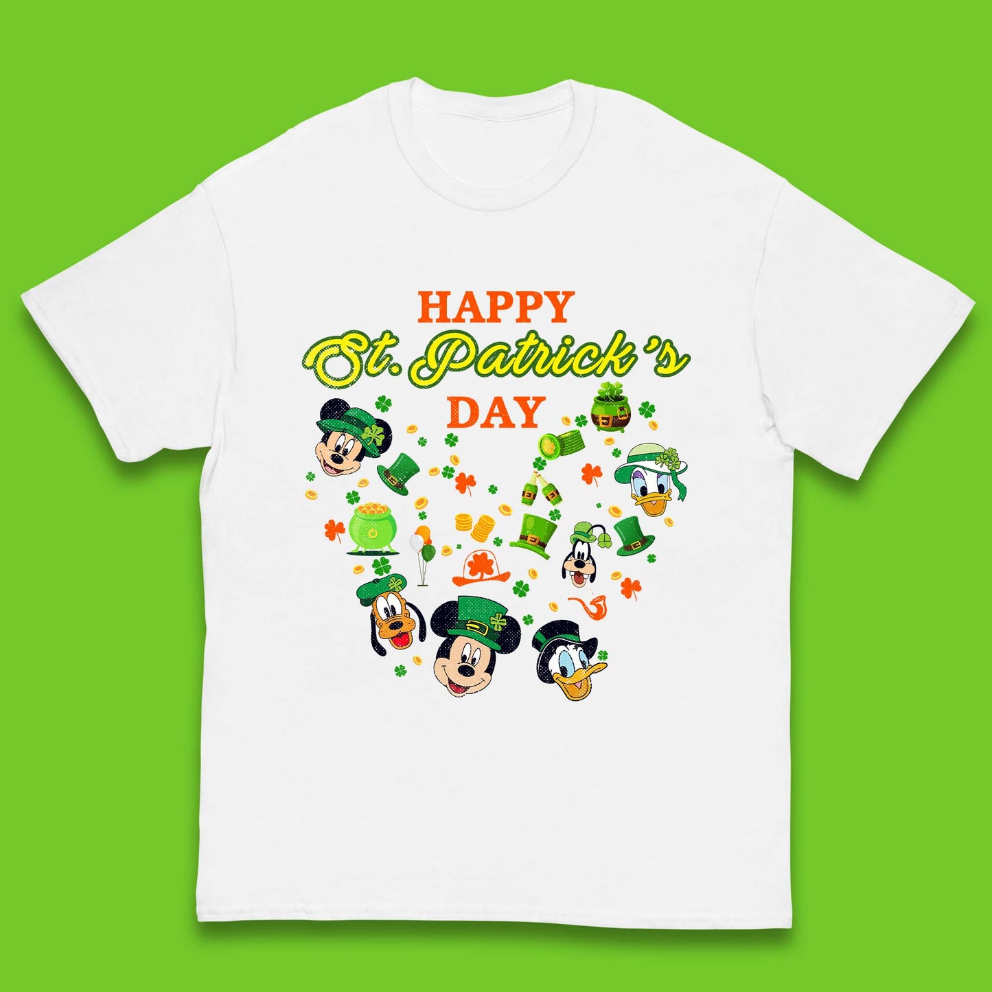 Disney Happy St. Patrick's Day Kids T-Shirt