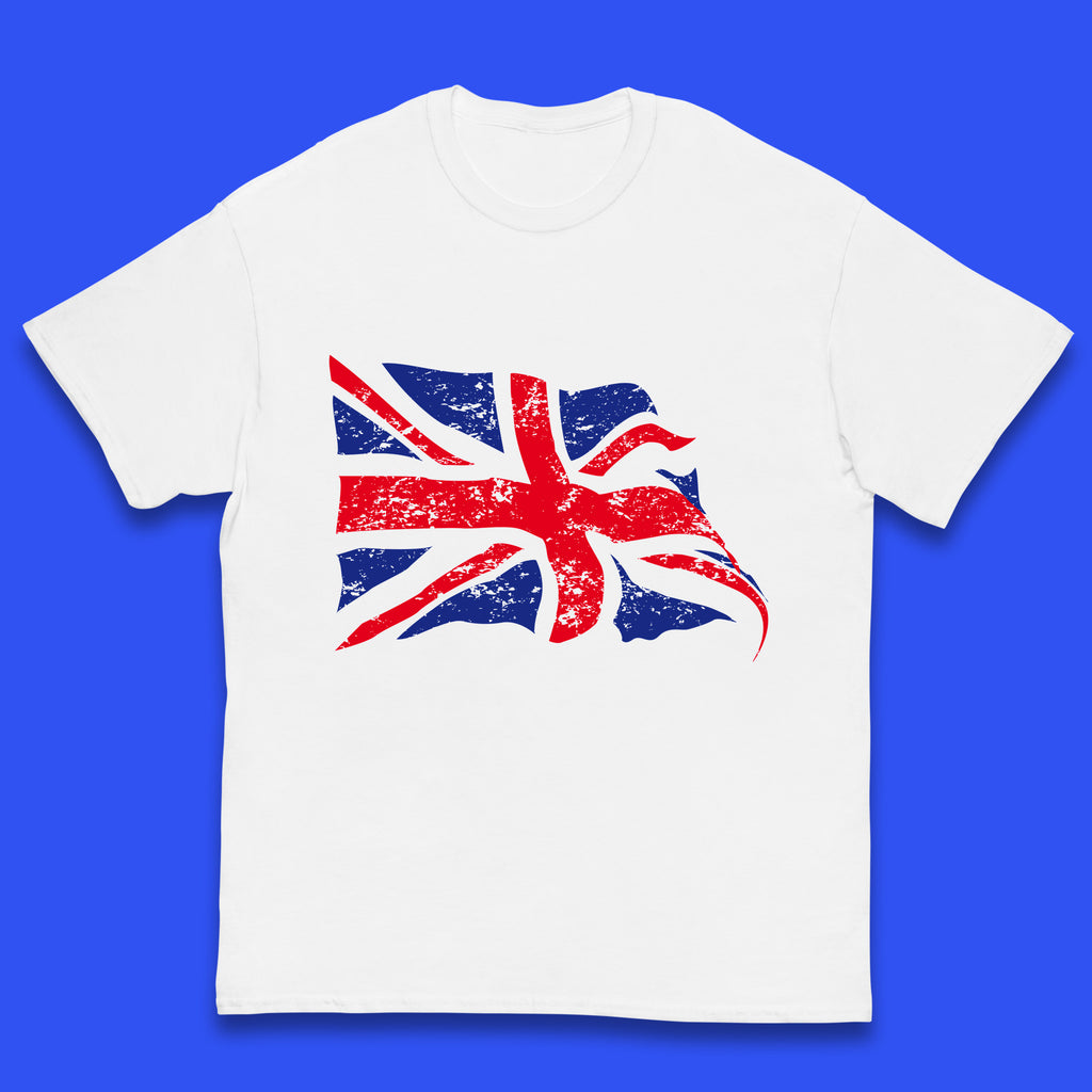 UK Flag Britain England Union Jack United Kingdom British Flag Patriotism Kids T Shirt