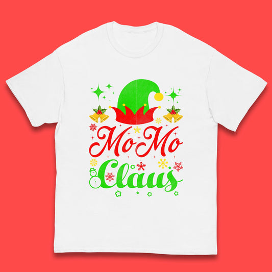 christmas momo claus elf hat t shirt