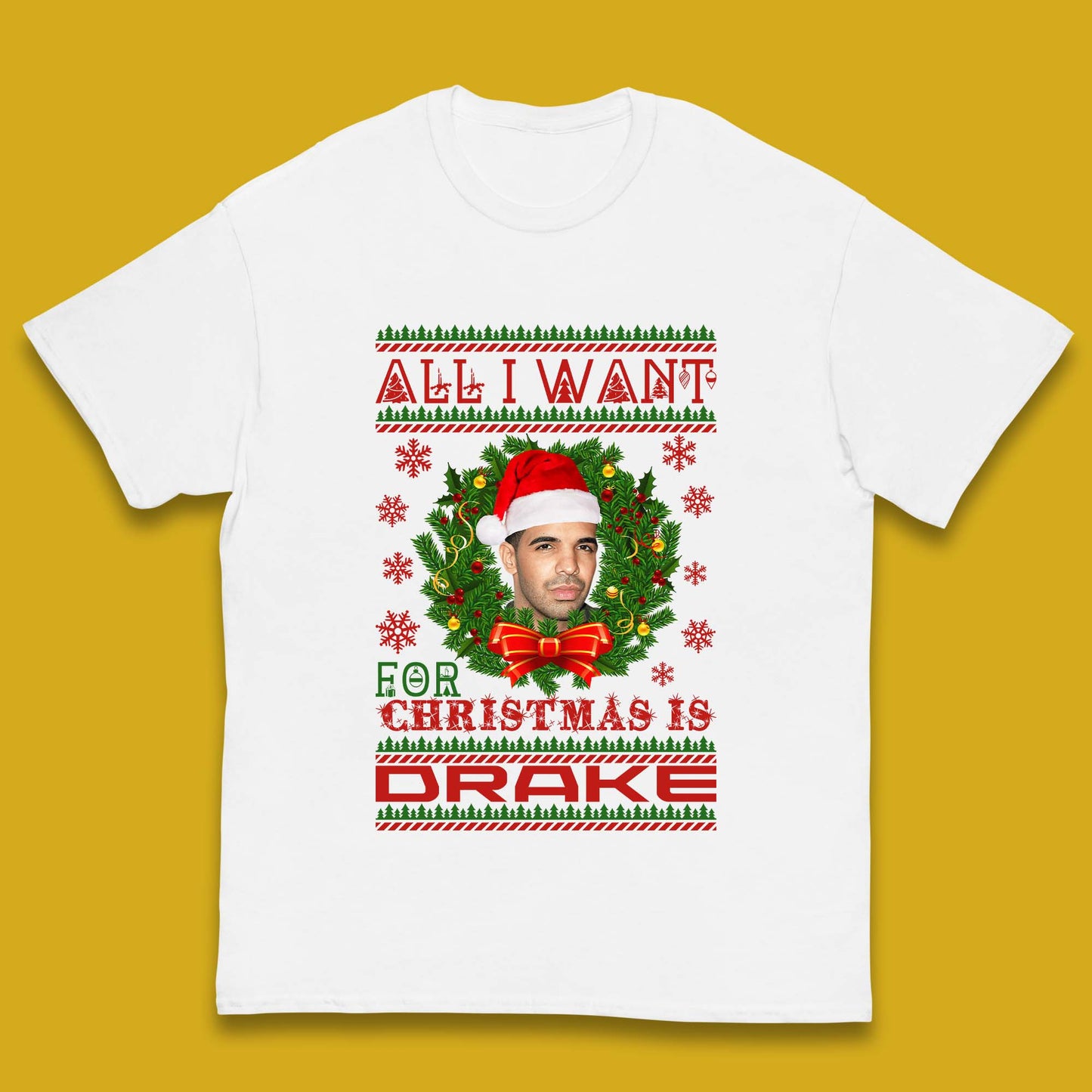 Drake Christmas Kids T-Shirt