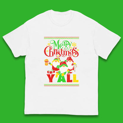 gnome christmas t shirt