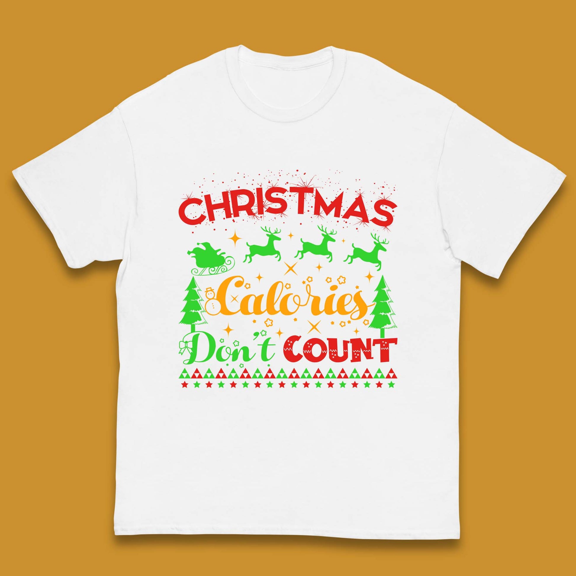 christmas calories don't count t shirt