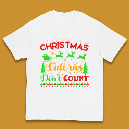 christmas calories don't count t shirt