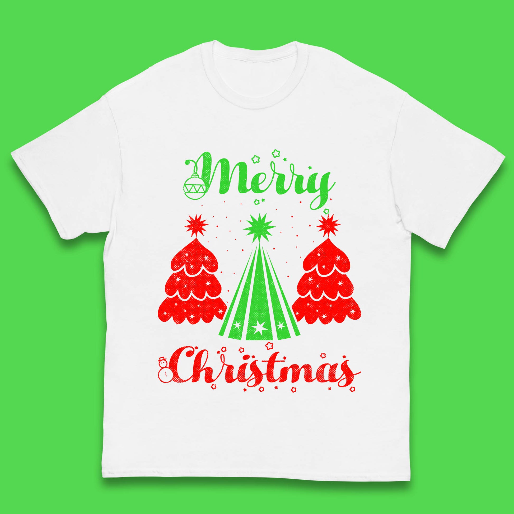 merry christmas tree t shirt