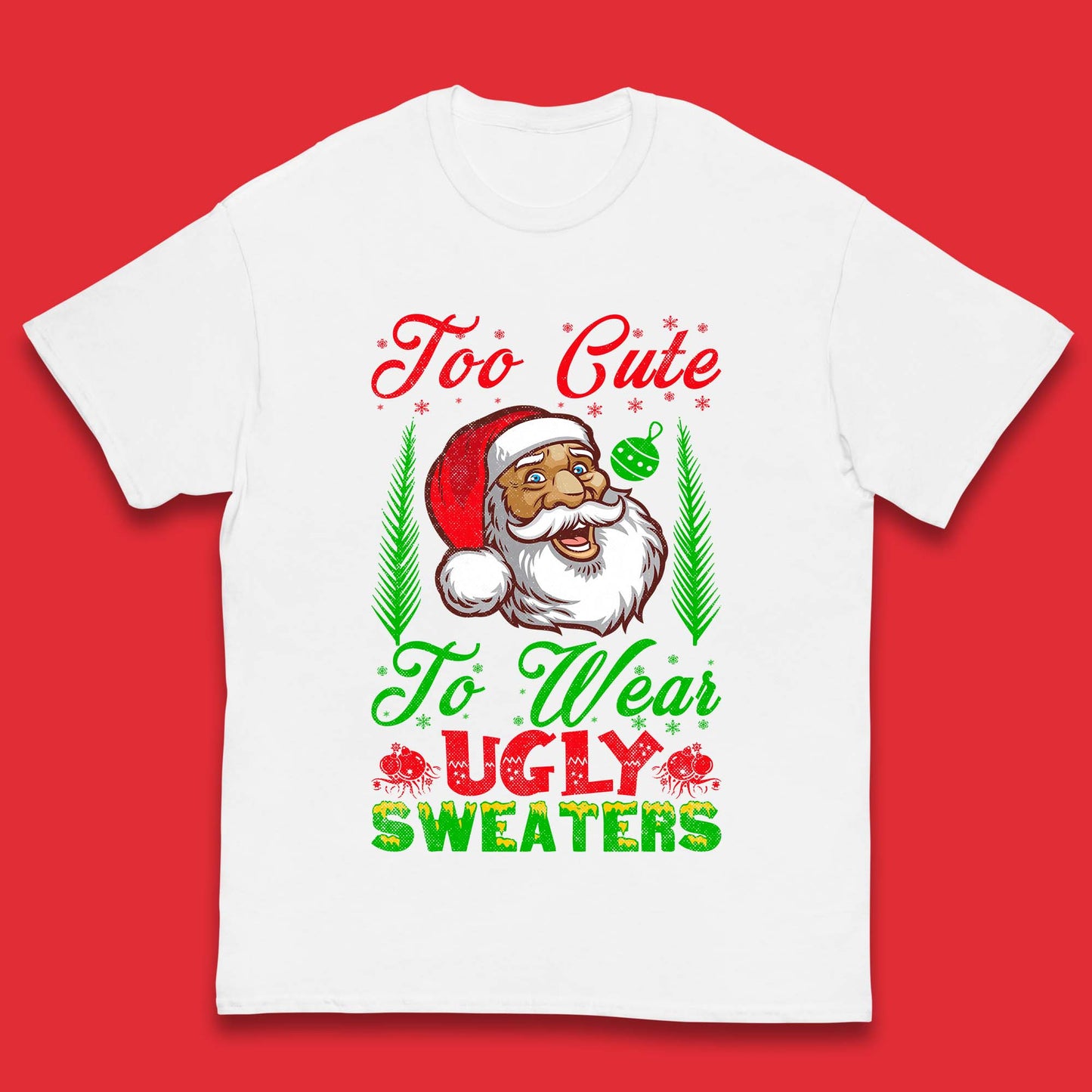 Ugly Sweaters Christmas Kids T-Shirt
