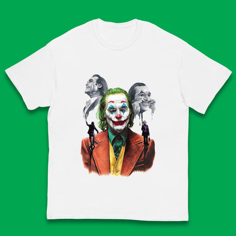 The Joker Why So Serious? Movie Villain Comic Book Character Supervillain Movie Poster Kids T Shirt
