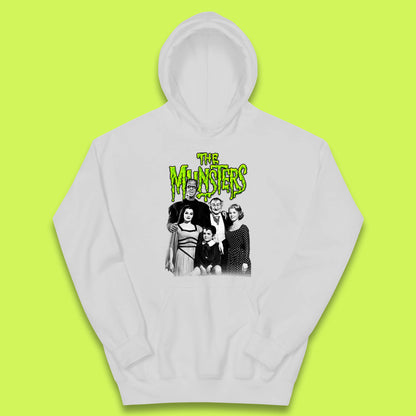 Vintage The Munsters Family TV Series Halloween Frankenstein Horror Scary Kids Hoodie