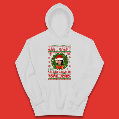 Michael Jackson Christmas Kids Hoodie