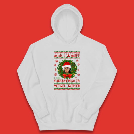Michael Jackson Christmas Kids Hoodie