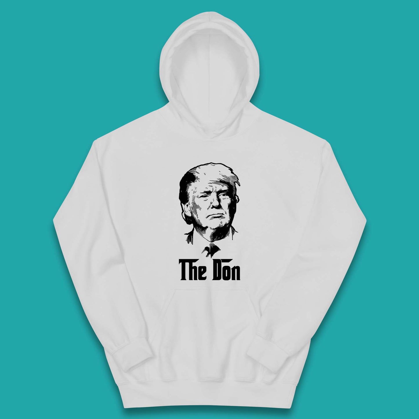 The Don Donald Trump Parody Funny Political Humor Don Trump Kids Hoodie