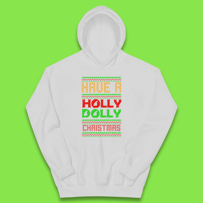 holly dolly christmas hoodie