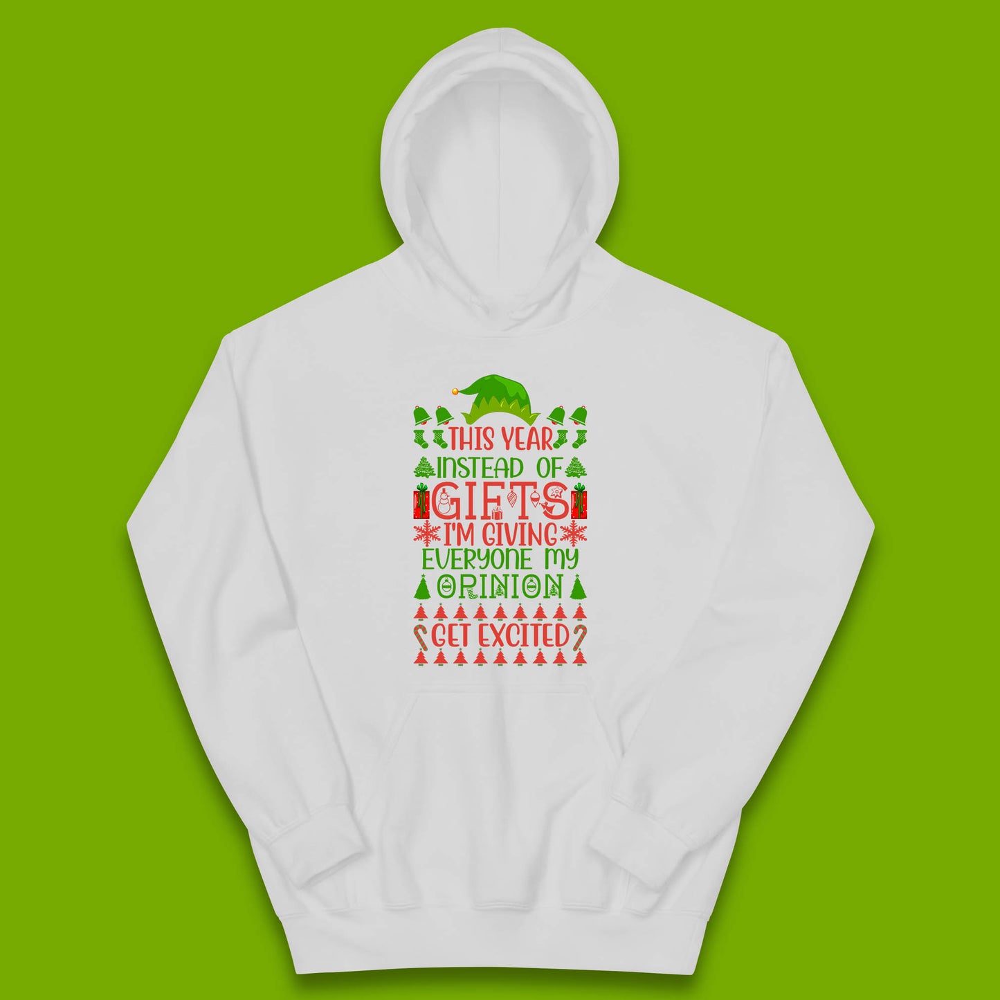 christmas elf hoodie