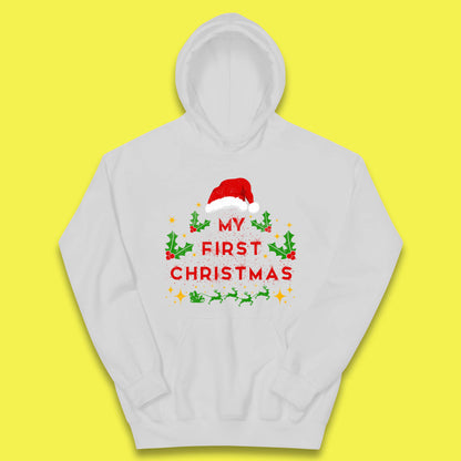 my first christmas winter hoodie