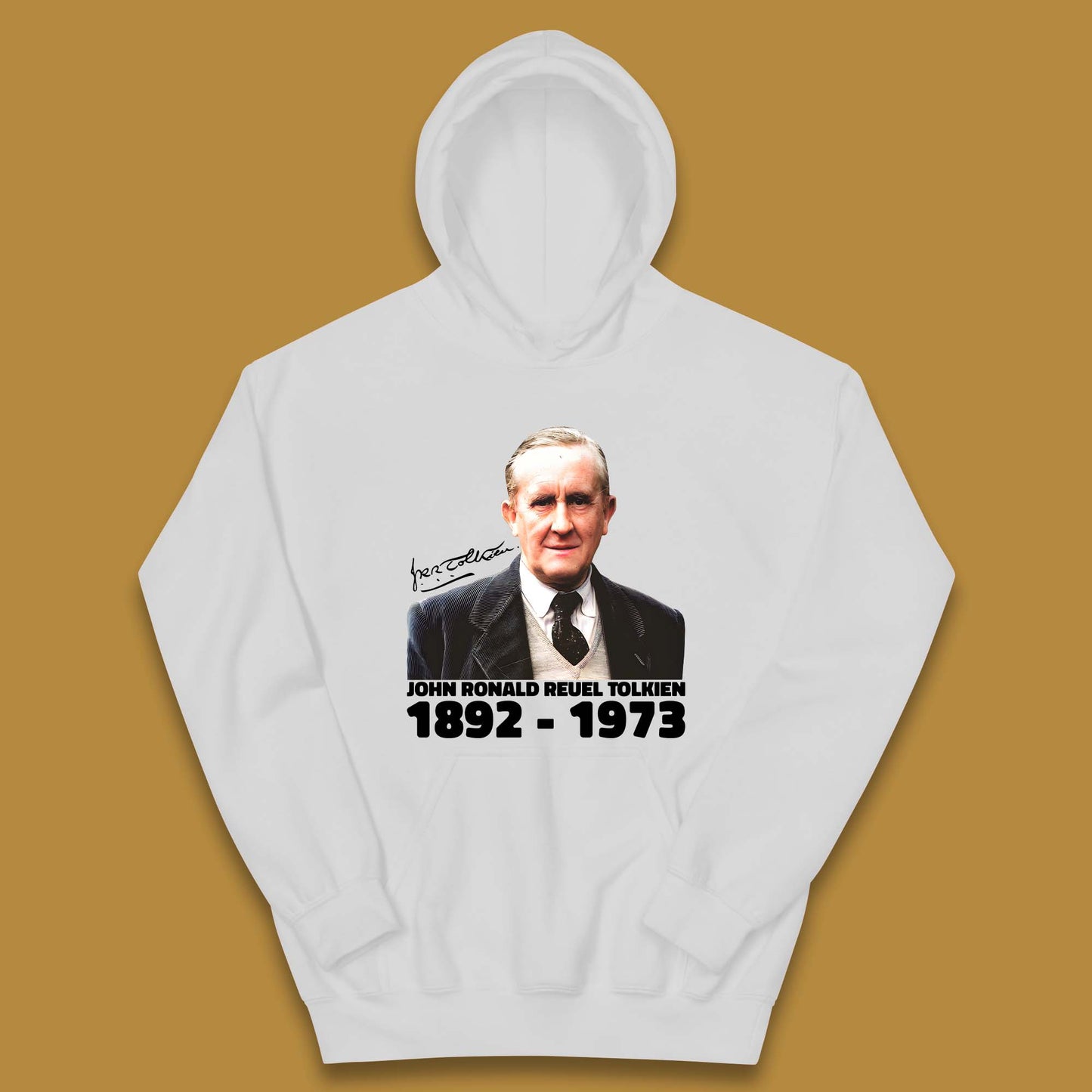 John Ronald Reuel Tolkien 1892-1973 Kids Hoodie