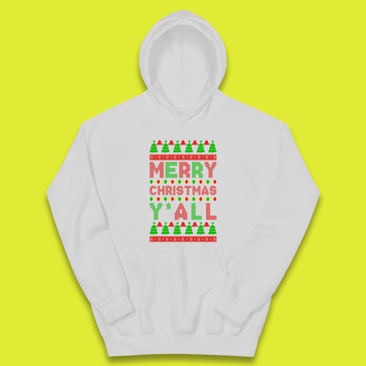 merry christmas y'all hoodie