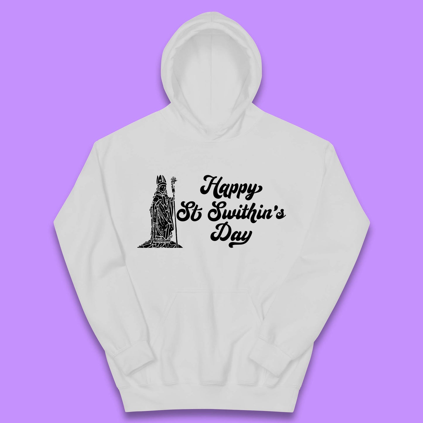 Happy St. Swithin's Day Swithun Weather Folklore Saint Swithun's Day Kids Hoodie