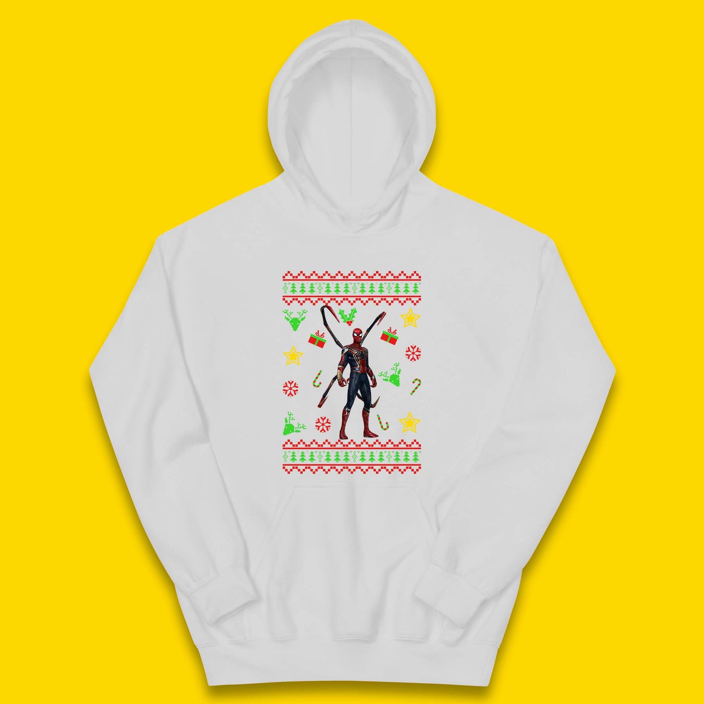 Spiderman Christmas Kids Hoodie