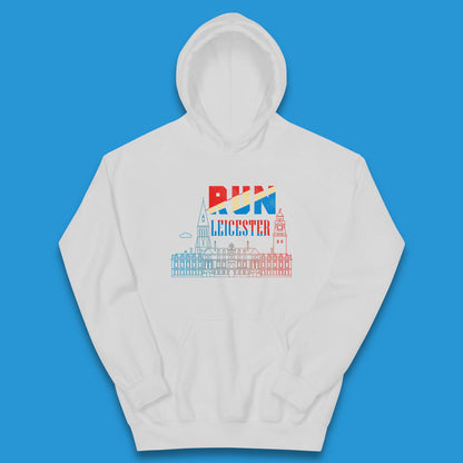 Run Leicester Festival - Souvenir Race Leicester Running Kids Hoodie