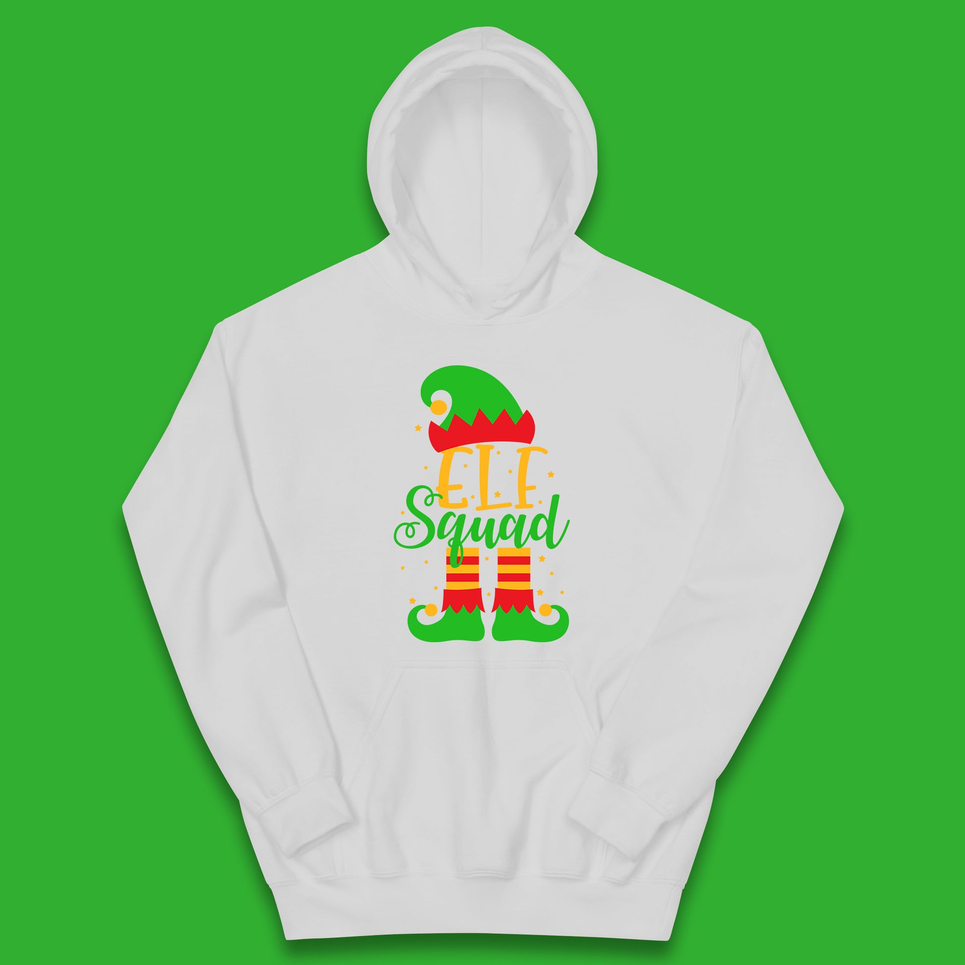 christmas elf squad hoodie