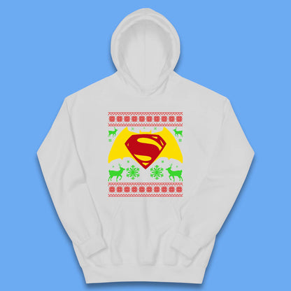 Batman V Superman Christmas Kids Hoodie