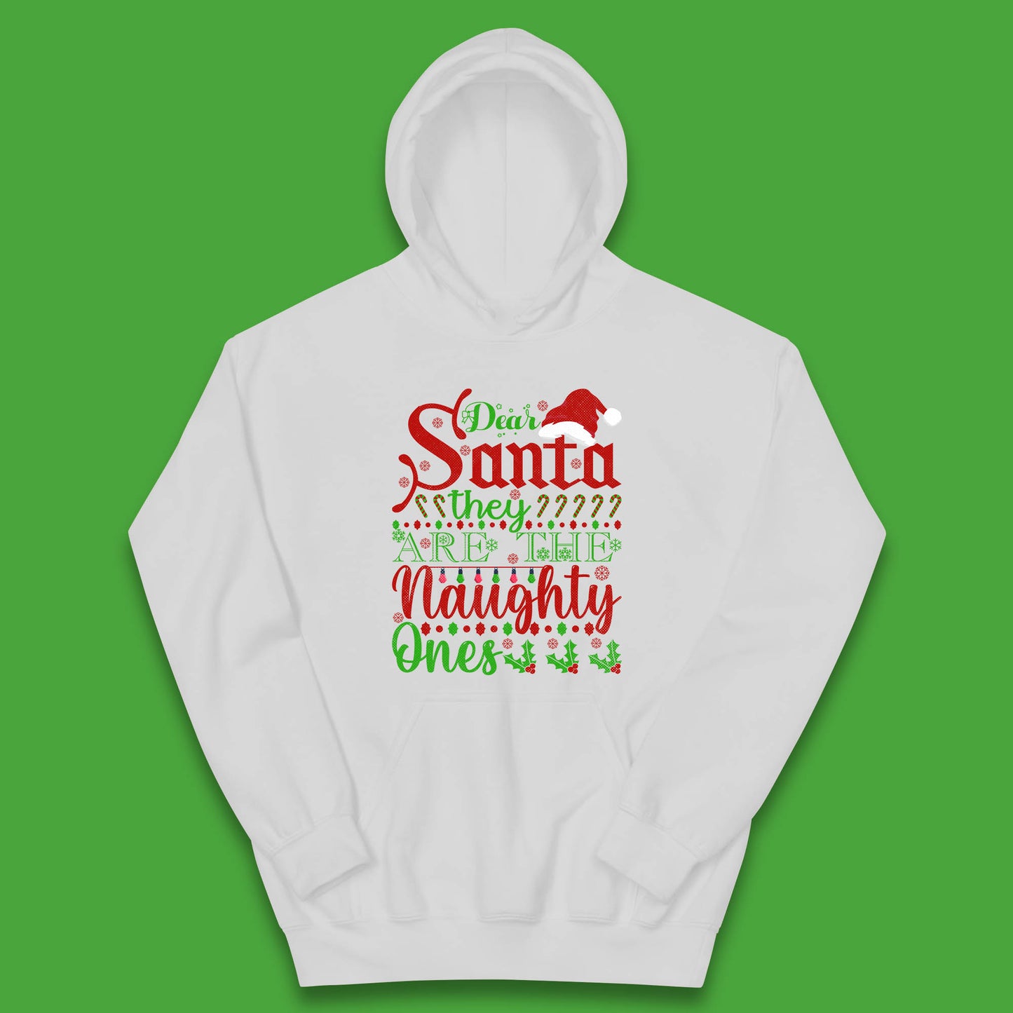 dear santa christmas hoodie