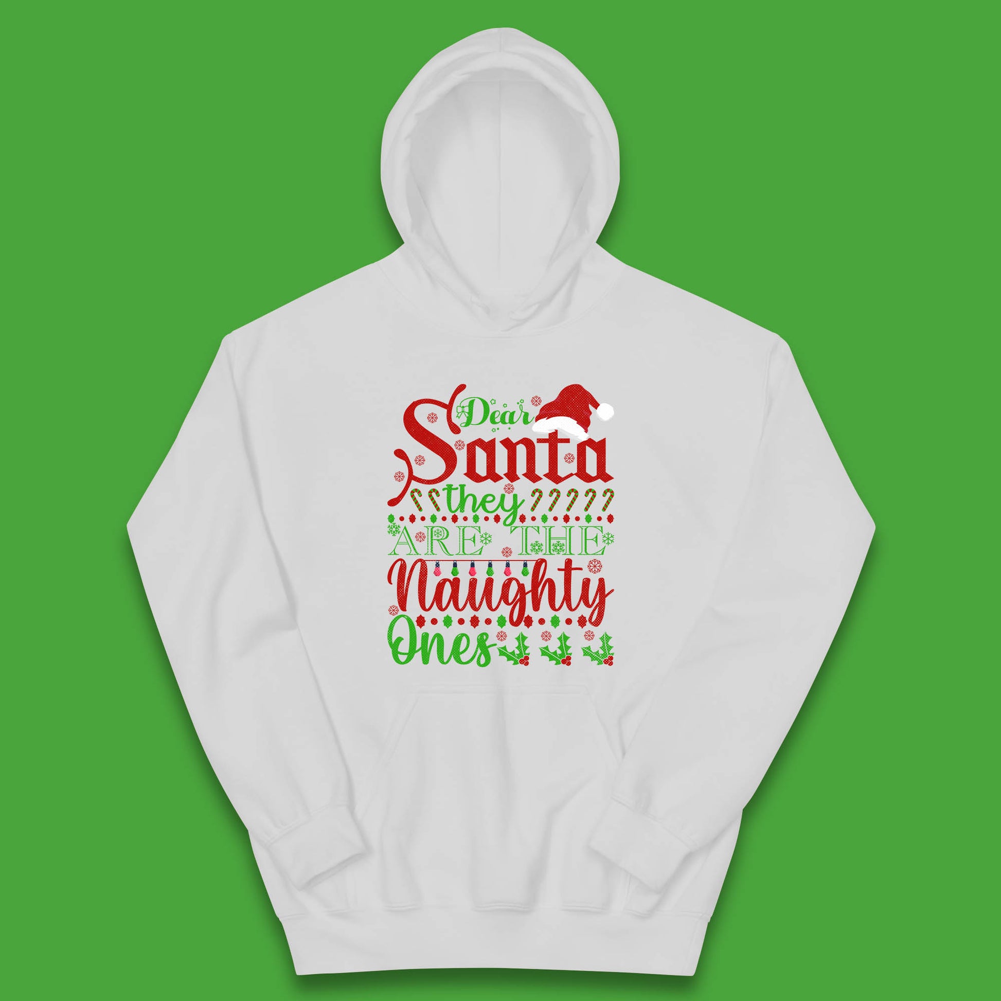 dear santa christmas hoodie