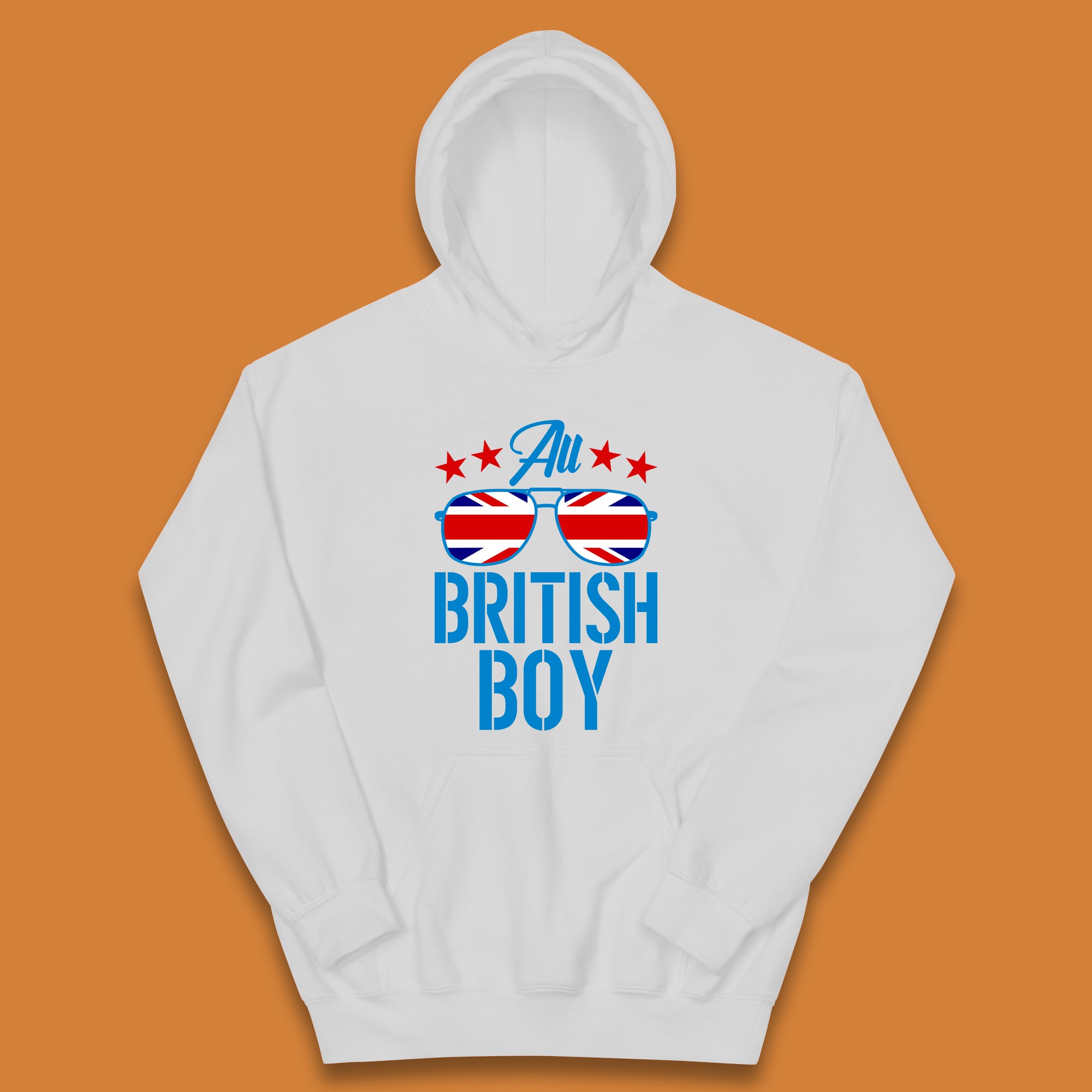 British Boy Kids Hoodie